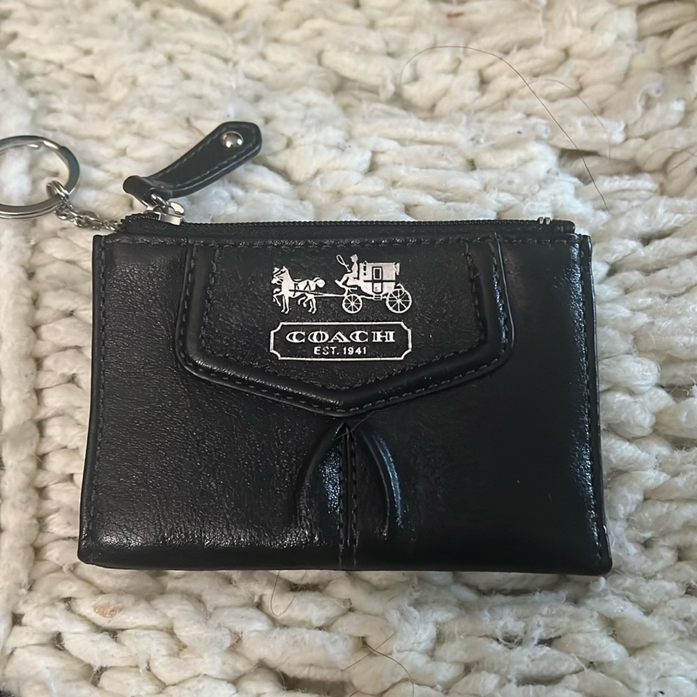 Coach Keychain Card Holder